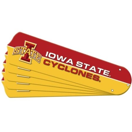 CEILING FAN DESIGNERS Ceiling Fan Designers 7990-ISU New NCAA IOWA STATE CYCLONES 52 in. Ceiling Fan Blade Set 7990-ISU